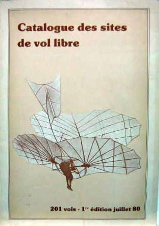 Couverture de CATALOGUE DES SITES DE VOL LIBRE