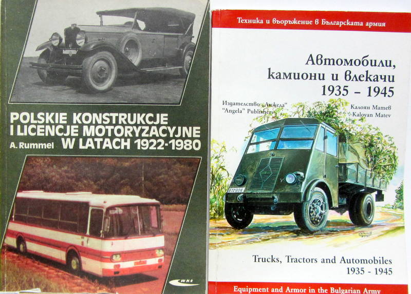 Couverture de POLSKIE KONSTRUKCJE 1922-1980 EN POLONAIS - EQUIPEMENT AND ARMOR IN THE BULGARIAN ARMY 1935-1945 EN ANGLAIS ET BULGARE