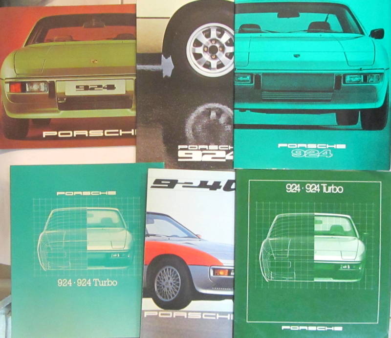 Couverture de 1977 -1981 PORSCHE 924 CATALOGUE