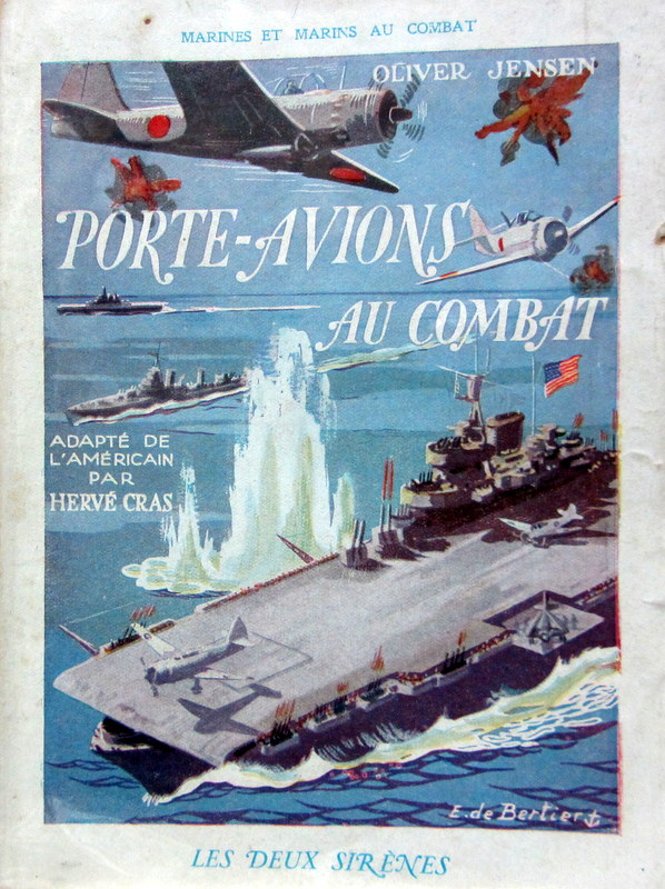 Couverture de PORTE AVIONS AU COMBAT ADAPTE DE L'AMERICAIN