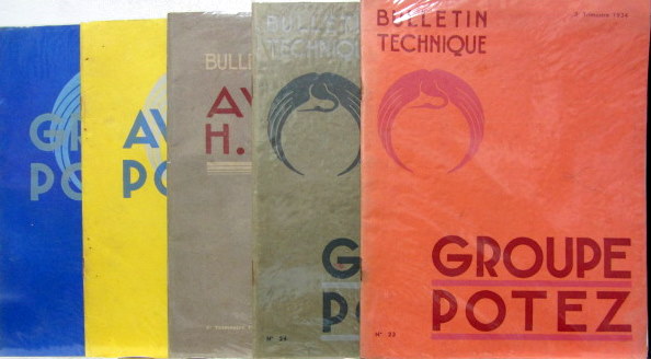 Couverture de POTEZ BULLETIN TECHNIQUE N°2-4-5-6-7-8-9-10-11-12-13-14-15-18-21-22-23-24-25-26-27-30-31