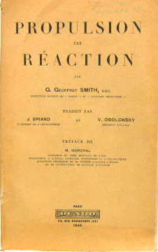 Couverture de 1949 PROPULSION PAR REACTION PAR G.G.SMITH  EN FRANCAIS