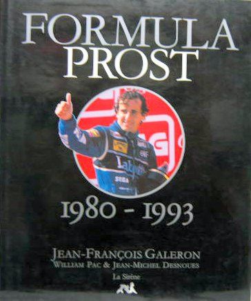 Couverture de FORMULA PROST 1980-1993