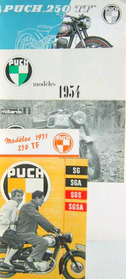 Couverture de PUCH 250 CM3  AU CHOIX
