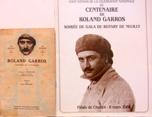 Couverture de ROLLAND GARROS VIRTUOSE DE L'AVIATION ET PLAQUETTE DU CENTENAIRE DE R.GARROS
VIRTUOSE DE L'AVIATION