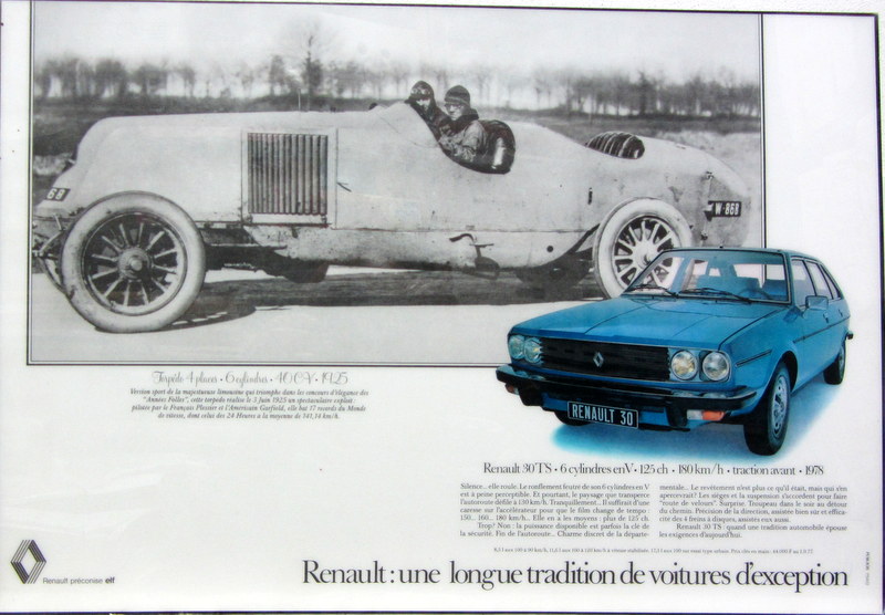 Couverture de 1978 RENAULT 30 TS GRANDE PUBLICITEE PLASTIFIEE