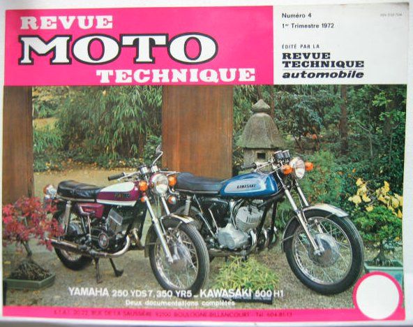 Couverture de 04 RMT YAMAHA 250 YDS7 350 YR5 KAWASAKI 500 H1