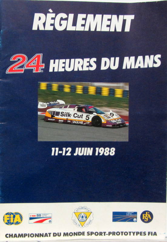 Couverture de 24 HEURES DU MANS REGLEMENTS - LISTE DES ENGAGES _ INFO PRESSE