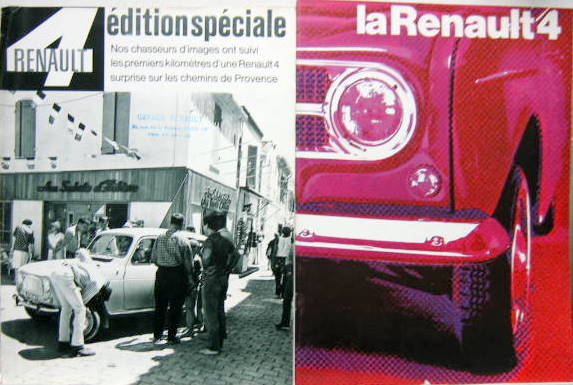 Couverture de RENAULT 4 CATALOGUE AU CHOIX