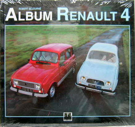 Couverture de ALBUM RENAULT 4 DE R.SEJOURNE