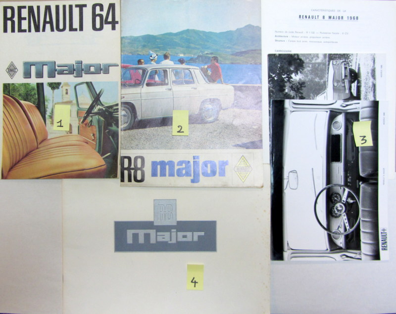 Couverture de RENAULT R8 MAJOR