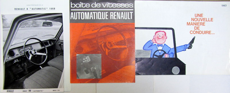 Couverture de RENAULT R8 AUTOMATIQUE