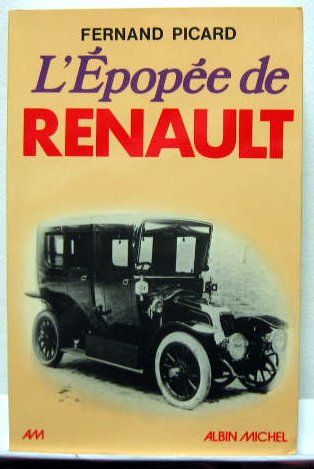 Couverture de L'épopée de Renault