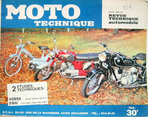 Couverture de 00 RMT HONDA CD125 CD125A SS125A BMW R50 R50S R50/2 R60 R60/2