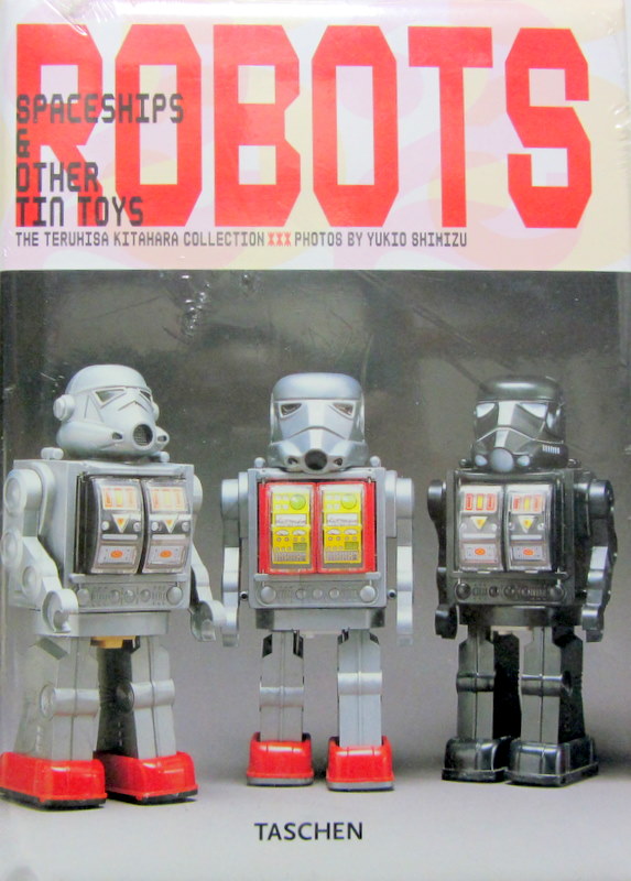 Couverture de ROBOTS SPACESHIPS OTHER TIN TOYS LIVRE NEUF