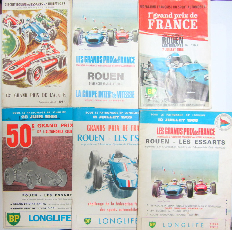 Couverture de 1957 A 1966 ROUEN LES ESSARTS GRAND PRIX