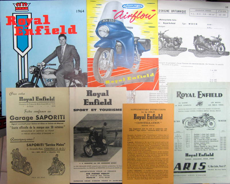 Couverture de ROYAL ENFIELD CATALOGUE