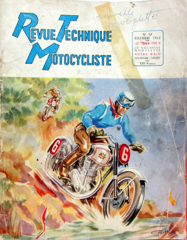 Couverture de 1952-12 SALON SCOOTER SPEDD MOBYLETTE BSA GROUPE B