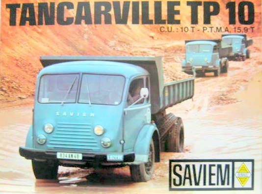 Couverture de SAVIEM TANCARVILLE TP 10