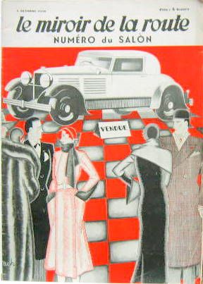 Couverture de 1930 SALON DU MIROIR DE LA ROUTE