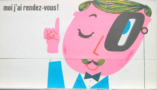 Couverture de SIMCA 1000 MOI J'AI RENDEZ VOUS DEPLIANT