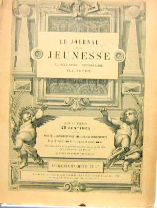 Couverture de 1895  SALON DES VOITURES SANS CHEVAUX AU CHAMPS DE MARS ARTICLE DE 4 PAGES DANS LE JOURNAL DE LA JEUNESSE