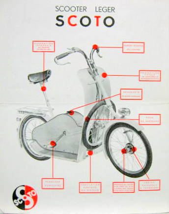 Couverture de SCOTO SCOOTER LEGER A MOTEUR MOSQUITO PROSPECTUS