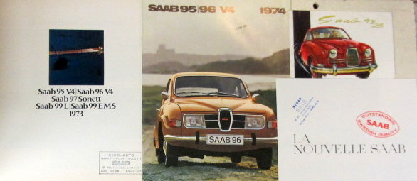 Couverture de SAAB 93-95-96-97-99 AU CHOIX