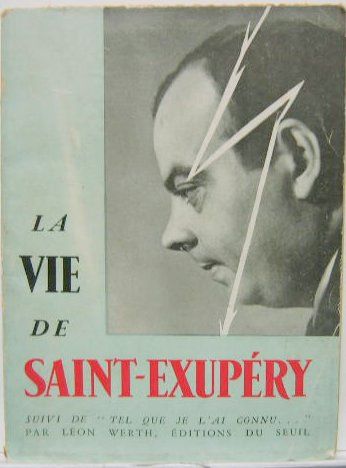 Couverture de La vie de Saint-Exupéry