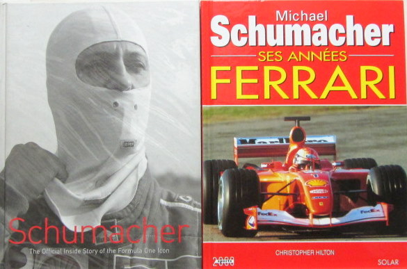 Couverture de SCHUMACHER DRIVING FORCE PHOTOS DE MICHEL COMTE EN ANGLAIS -SES ANNEES FERRARI AU CHOIX