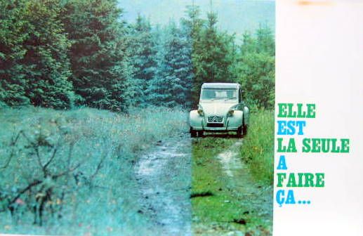 Couverture de 1963 CITROEN 2 CV ELLE EST LA SEULE A FAIRE CA