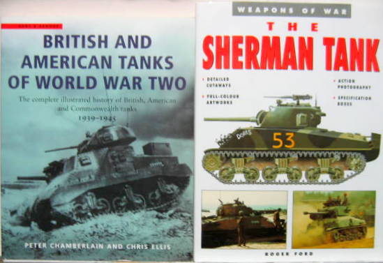 Couverture de THE SHERMAN TANK  - BRITISH AND AMERICAN TANKS OF WORLD WAR TWO EN ANGLAIS AU CHOIX