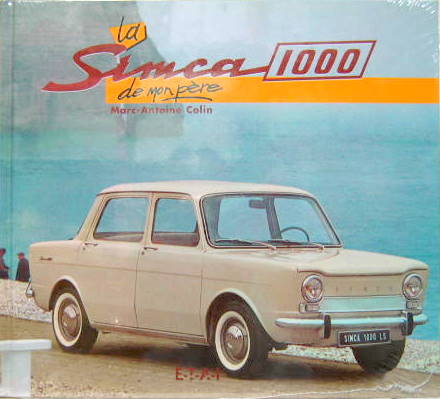 Couverture de LA SIMCA 1000 DE MON PERE