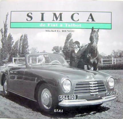 Couverture de SIMCA DE FIAT A TALBOT