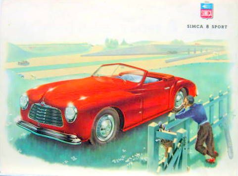 Couverture de SIMCA 8 SPORT