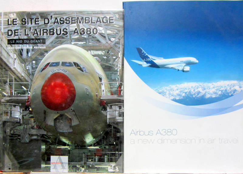Couverture de LE SITE D'ASSEMBLAGE DE L'AIRBUS A 380 LE NID DU GEANT - AIRBUS A 380 A NEW DIMENSION IN AIR TRAVEL
