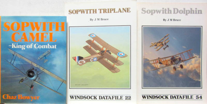 Couverture de SOPWITH CAMEL - TRIPLANE - DOLPHIN EN ANGLAIS