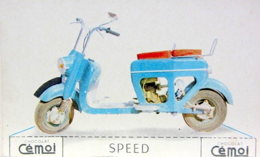 Couverture de SPEED SCOOTER LEGER MORS DECOUPAGE DES CHOCOLATS CEMOI