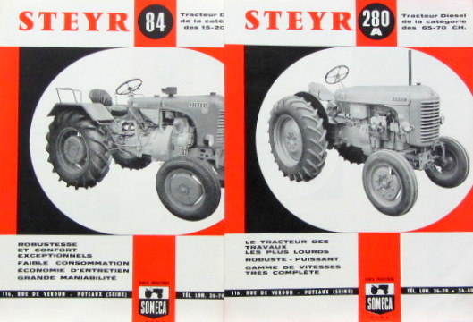 Couverture de STEYR 84-280A PROSPECTUS