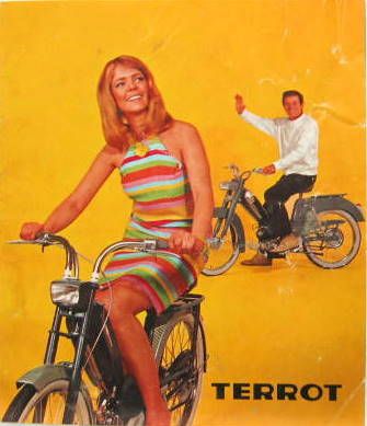 Couverture de 1968 TERROT GAMME DES CYCLOMOTEURS