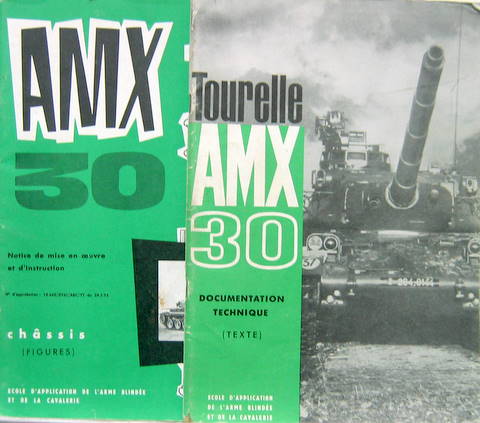 Couverture de AMX 30 2 NOTICES CHASSIS ET TOURELLE