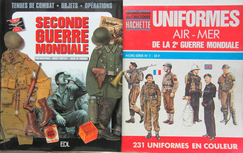 Couverture de SECONDE GUERRE MONDIALE OPERATIONS
TENUES DE COMBAT OBJETS - UNIFORMES AIR MER EN COULEUR HACHETTE HS7