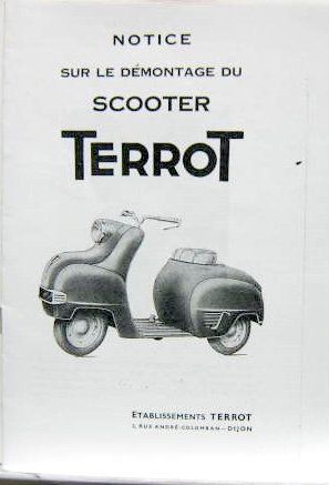 Couverture de TERROT SCOOTER DEMONTAGE
