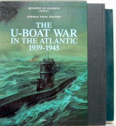 Couverture de THE U-BOAT WAR IN THE ATLANTIC 1939-1945 EN EMBOITAGE AVEC 2 VOLUMES EN ANGLAIS