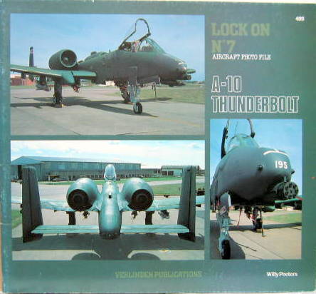 Couverture de A 10 THUNDERBOLT DE W.PEETERS EN ANGLAIS