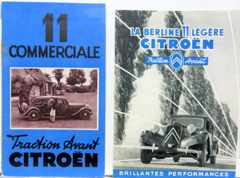 Couverture de 1937-1953 TRACTION  COMMERCIALE ET LEGERE CATALOGUE AU CHOIX