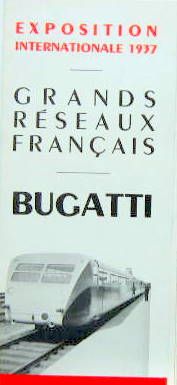 Couverture de GRANDS RESEAUX FRANCAIS BUGATTI 
AUTOMOTRICES RAPIDES