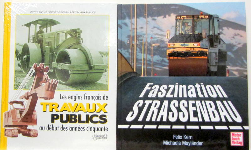 Couverture de LES ENGINS FRANCAIS DE TRAVAUX PUBLICS AU DEBUT DES ANNEES CINQUANTE FASZINATION STRSSENBAU