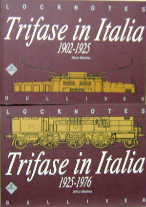Couverture de TRIFASE IN ITALIA 1902-1976 EN 2 TOMES EN ITALIEN
