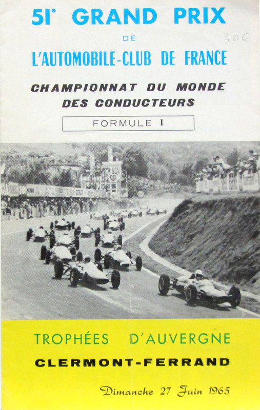 Couverture de 1965-6 GRAND PRIX DE L'ACF  TROPHEES D'AUVERGNE